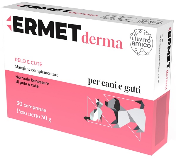 Ermet derma pelo e cute 30 compresse