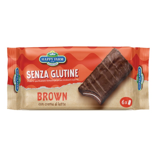Happy farm brown 6 pezzi da 45 g