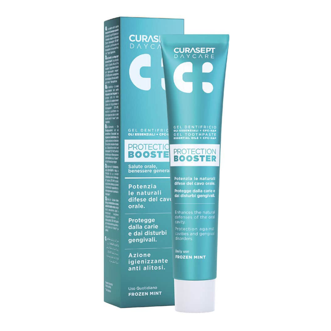 Curasept dentifricio daycare protezione booster frozen mint 20 ml