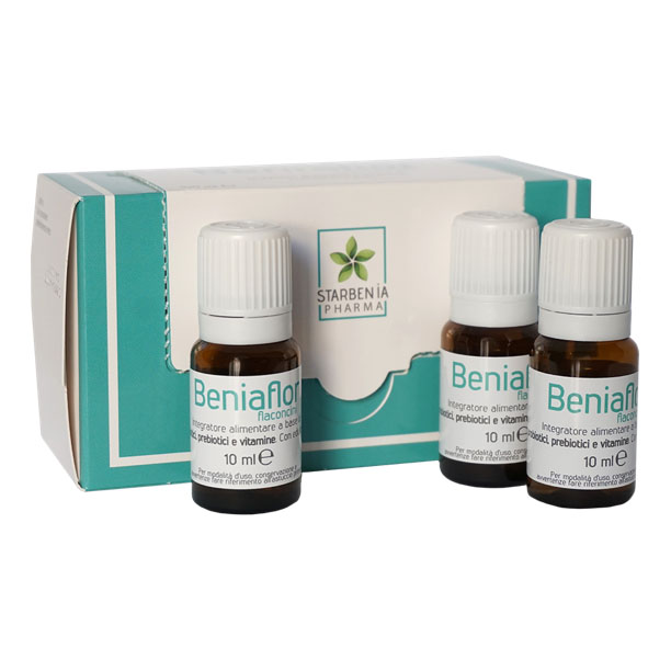 Beniaflor flaconcini 10 flaconi da 10 ml
