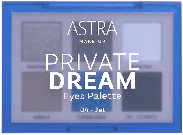 Astra private dream eyes palette 4 jet