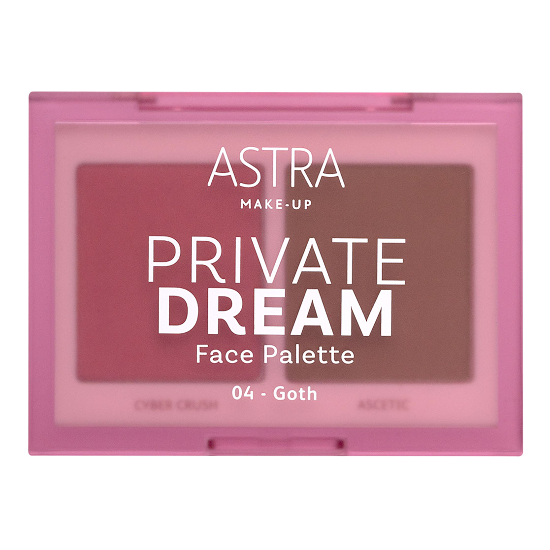 Astra private dream face palette 4 goth