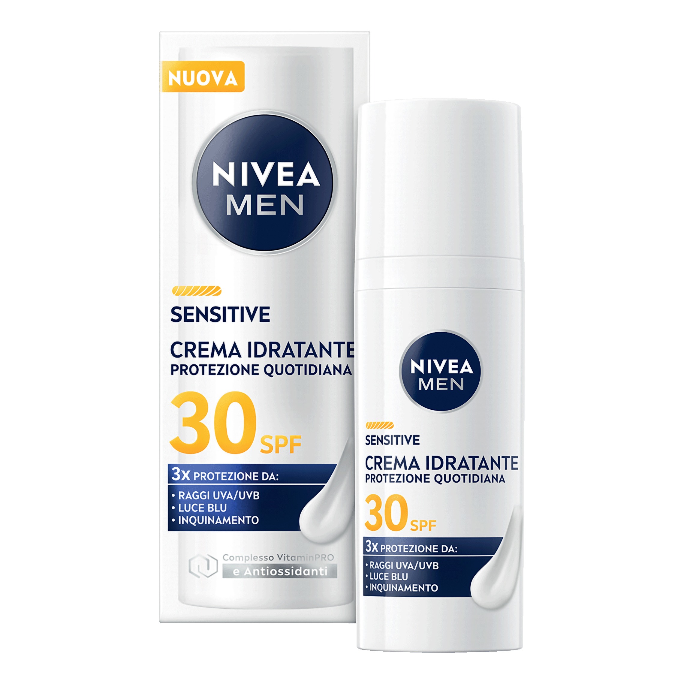 Nivea men sensitive crema idratante spf30 50 ml