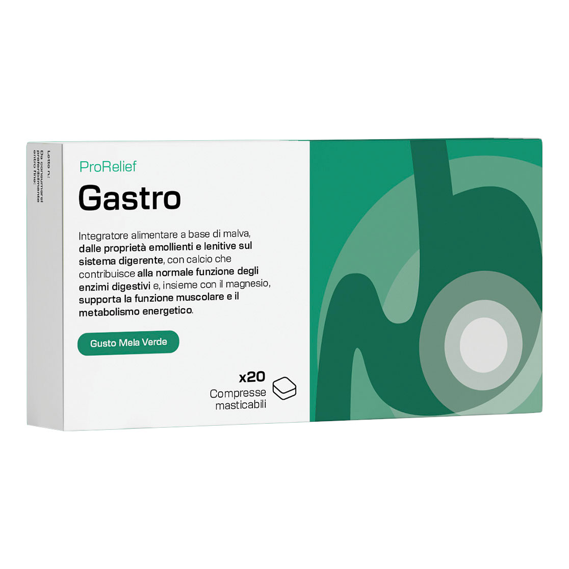 Prorelief gastro 20 compresse masticabili