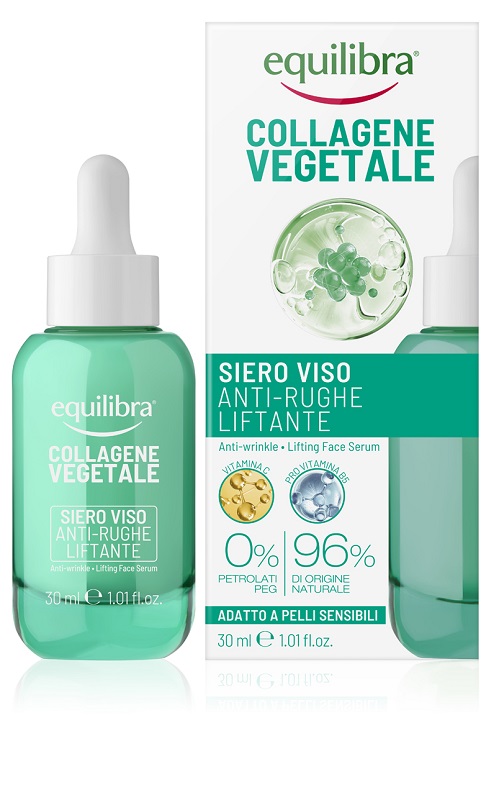 Equilibra collagene vegetale siero viso anti rughe liftante 30 ml