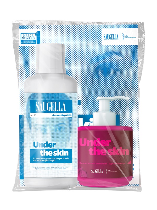 Saugella under the skin bundle 1 flacone 500 ml + 1 flacone 150 ml