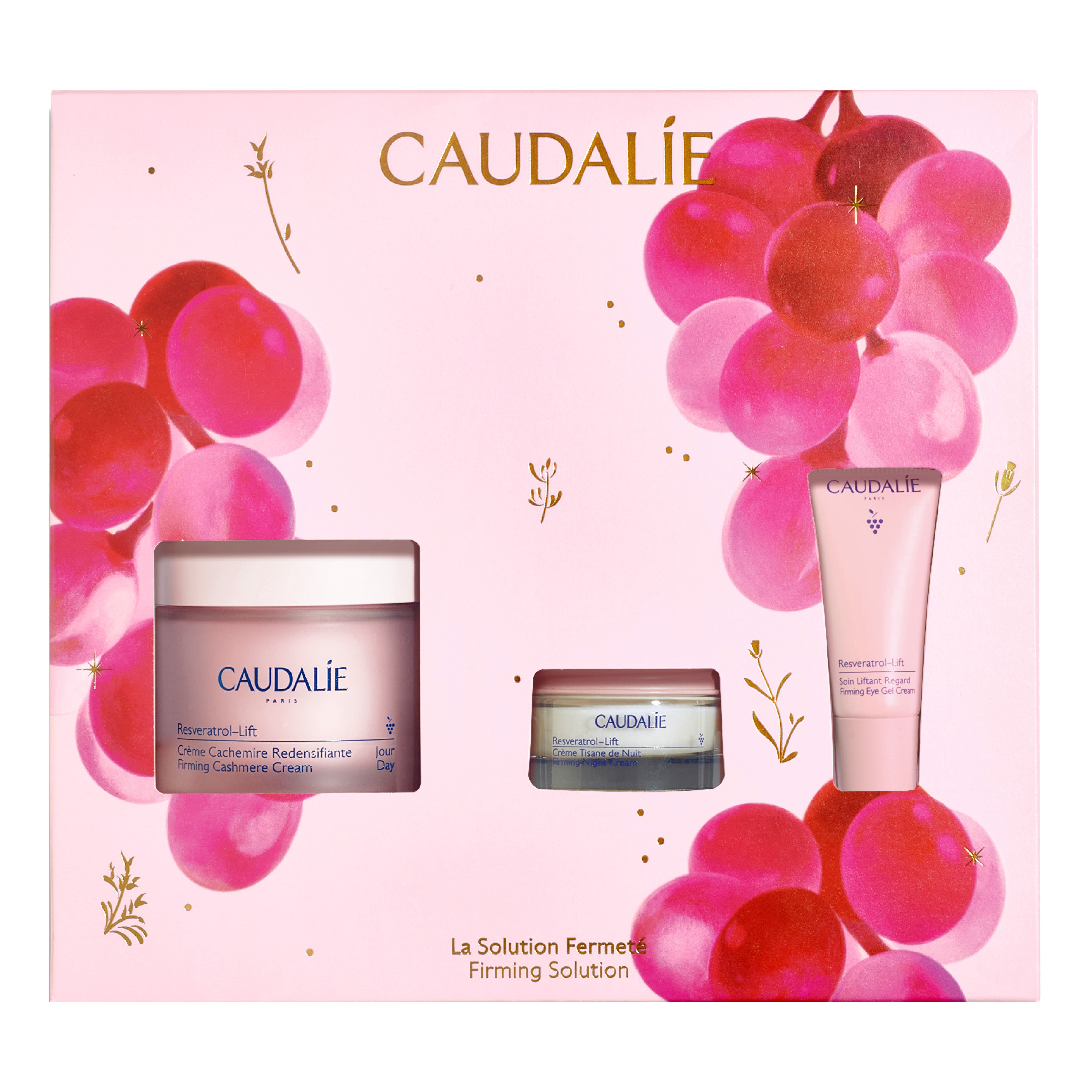 Creme cachemire cofanetto xmas 2025 resveratrol-lift crema cashmere 50 ml + resveratrol-lift tisana 15 ml + resveratrol-lift occhi 5 ml