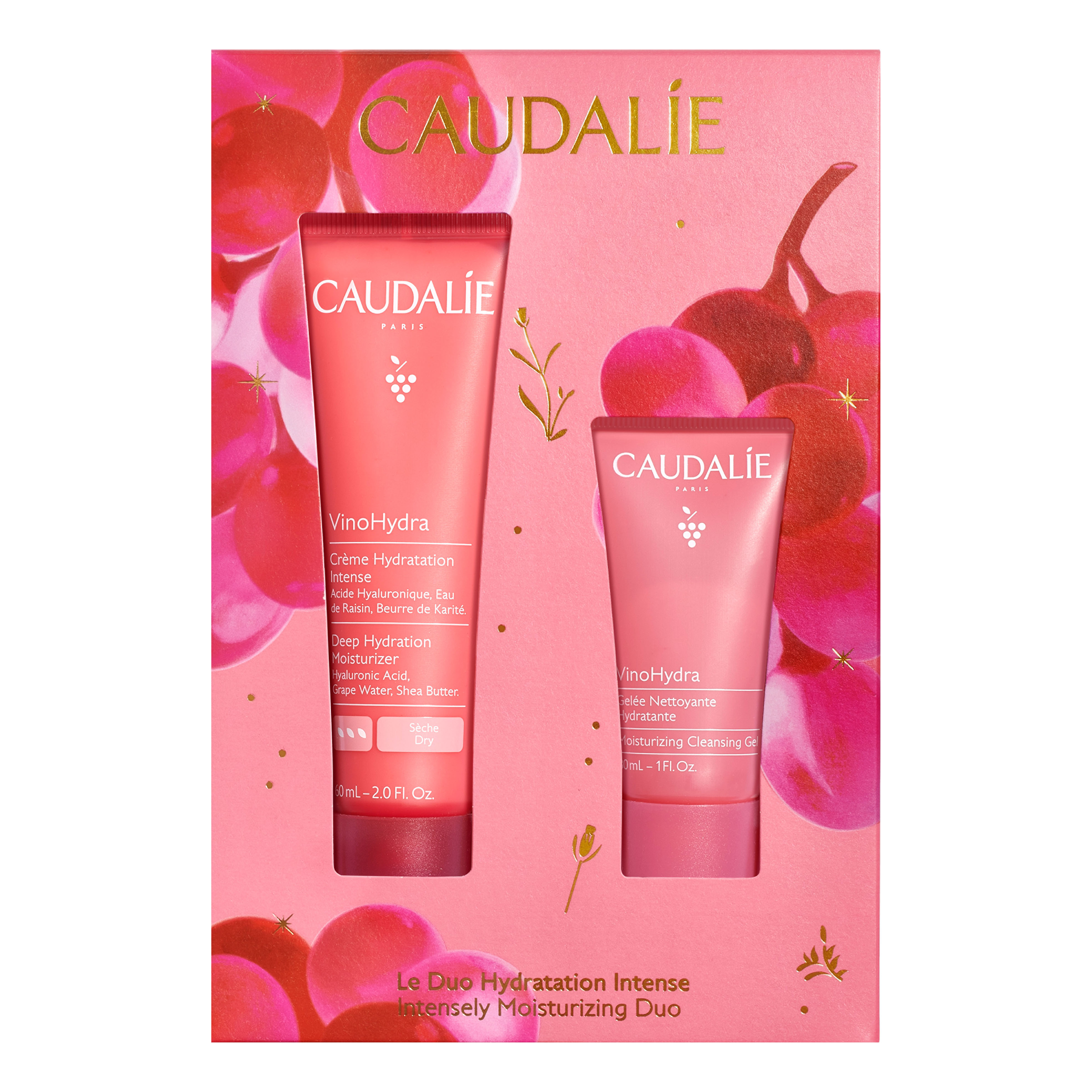 Vinohydra Cofanetto Xmas 2025 Sos 1 Vinohydra Crema Sos 60 ml + 1 Vinohydra Gel Detergente 30 ml