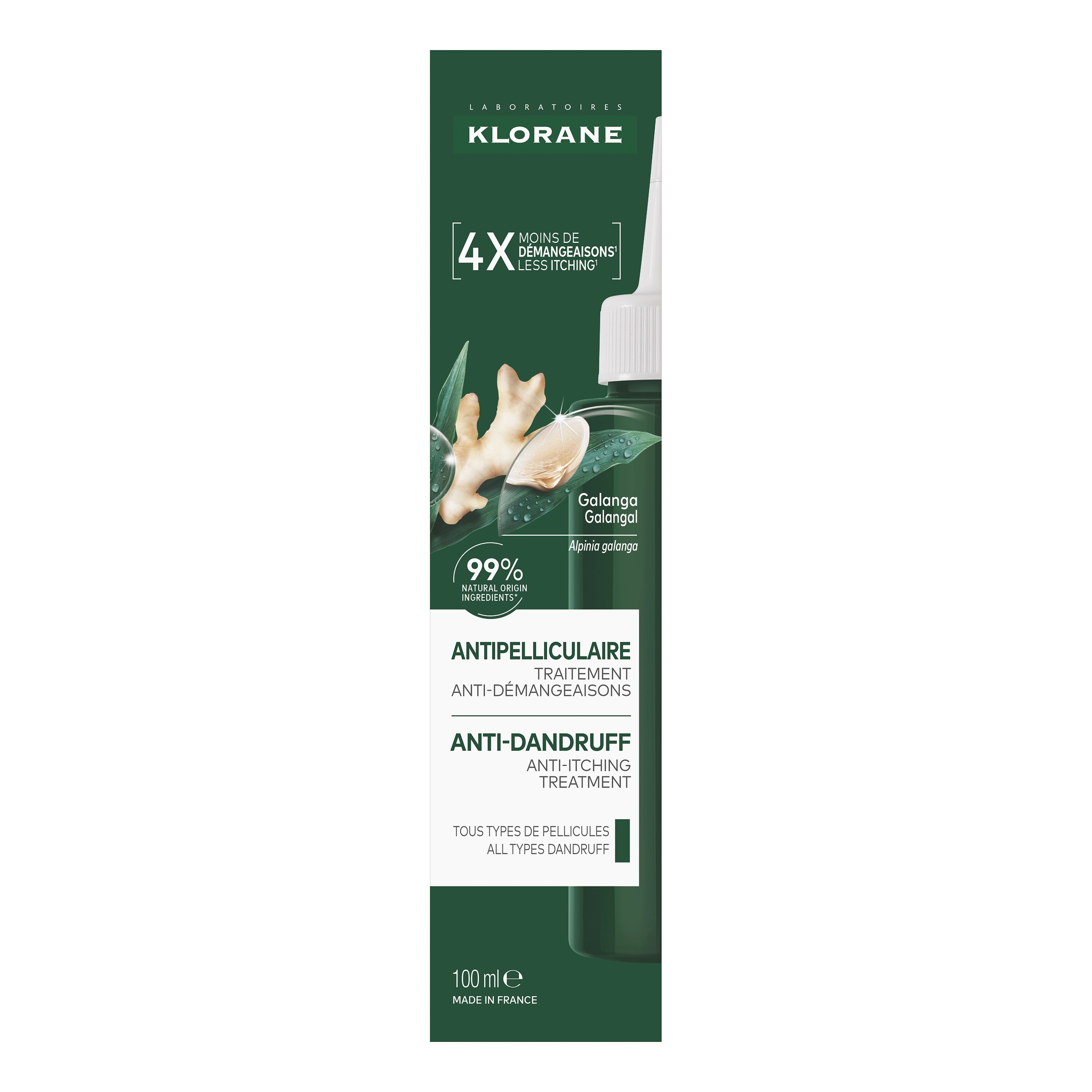 Klorane galanga trattamento antiforfora 100 ml