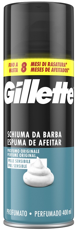 Gillette existing schiuma pelli sensibili 400 ml