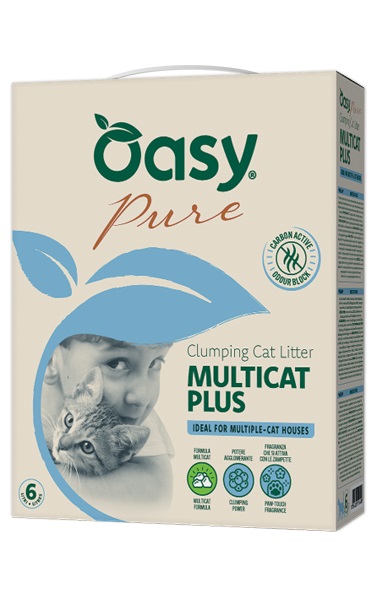 Oasy lettiera minerale pure mu licat plus 6 l