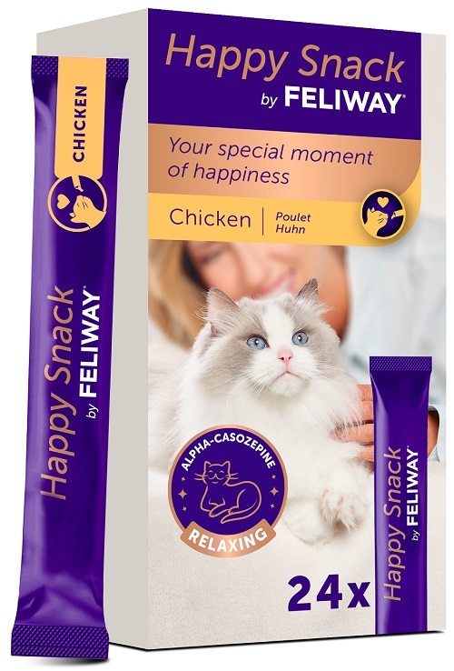 Feliway happy snack chicken 24 stick 15 g