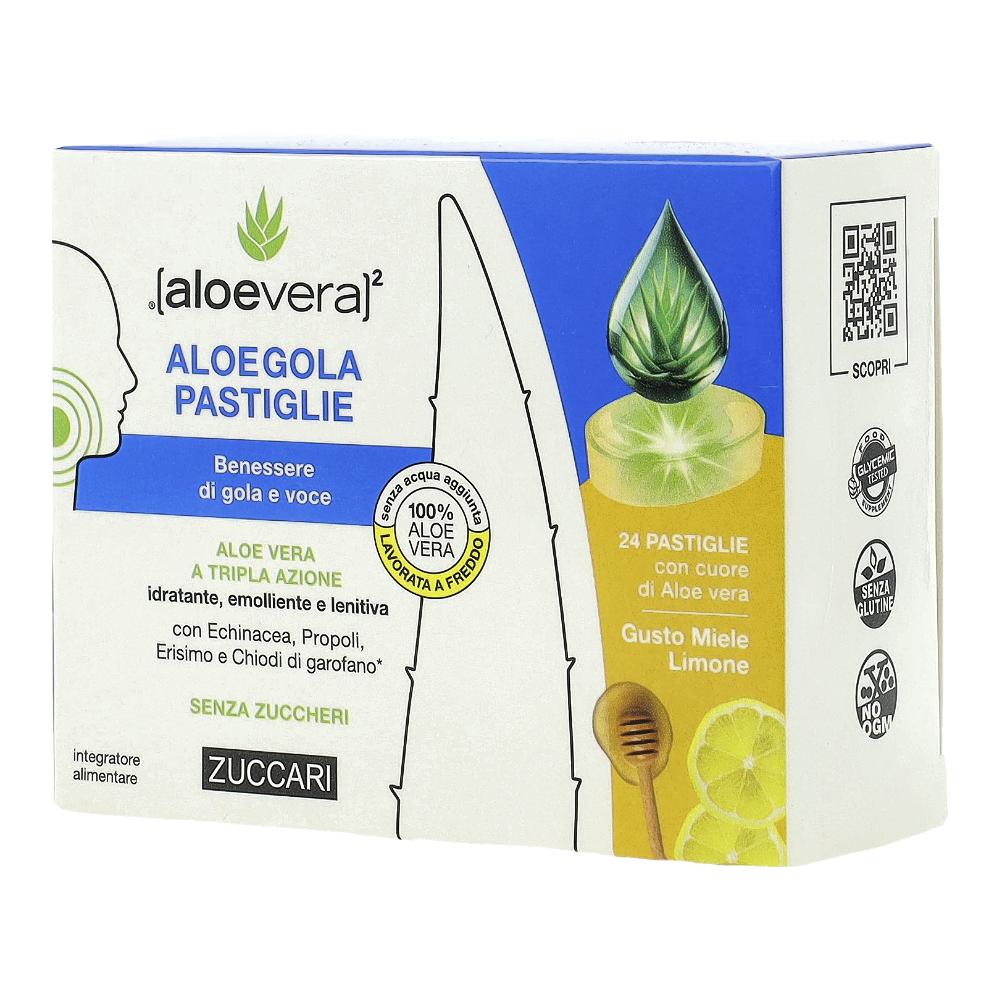 Aloegola miele e limone 20 pastiglie da 2,5 g
