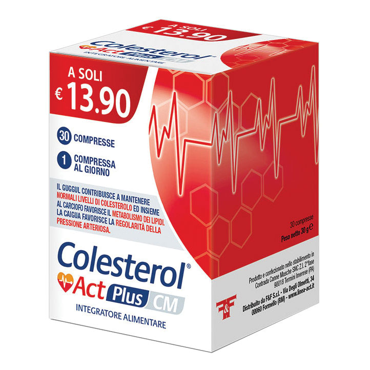 Colesterol act plus cm 30 compresse