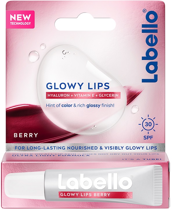 Labello glowy lips berry 10 ml