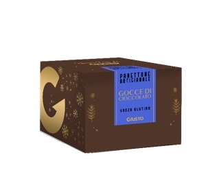 Giusto Senza Glutine Panettone Artigianale Con Gocce Di Cioccolato 540 G-image