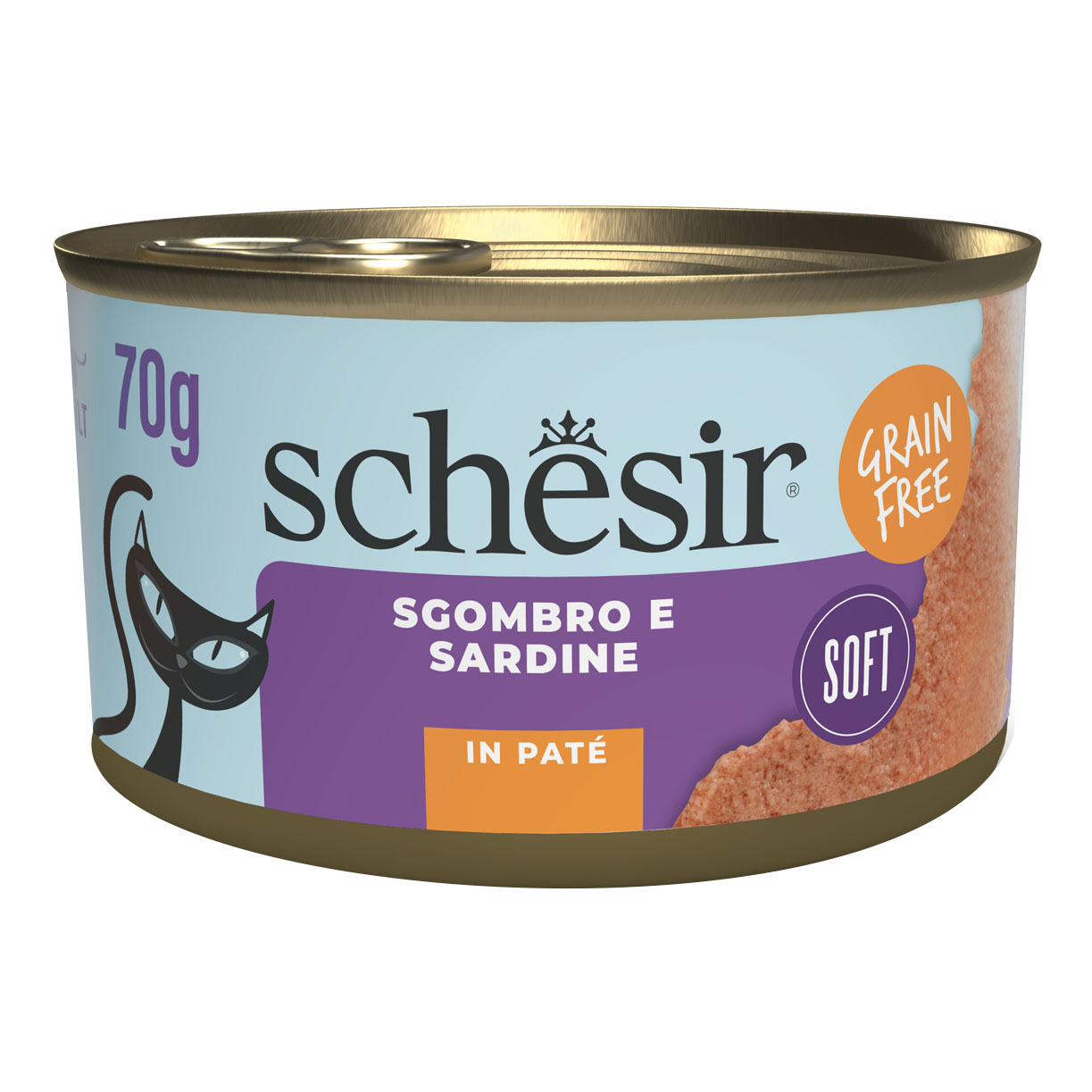 Schesir cat pate' sgombro e sardine 70 g