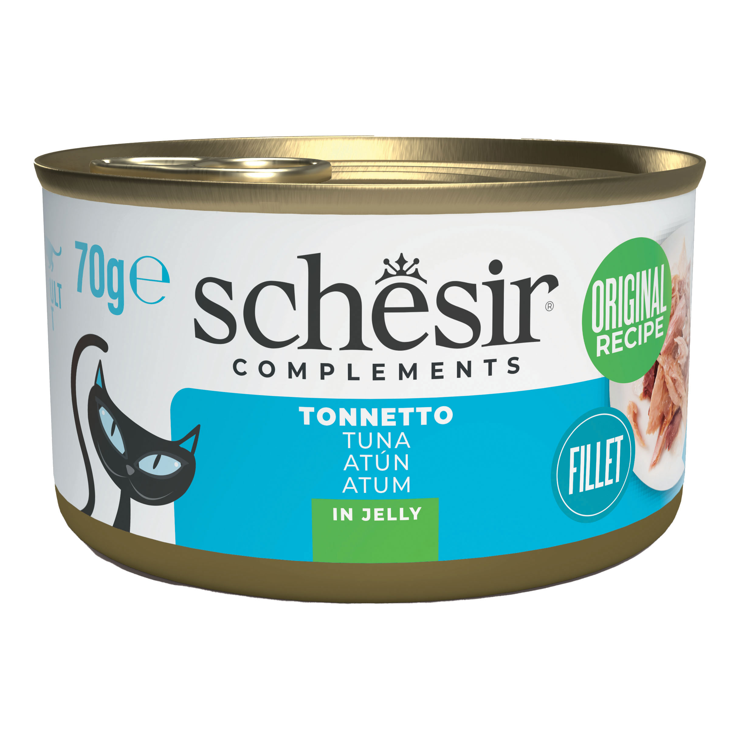 Schesir cat tonnetto lattina 70 g