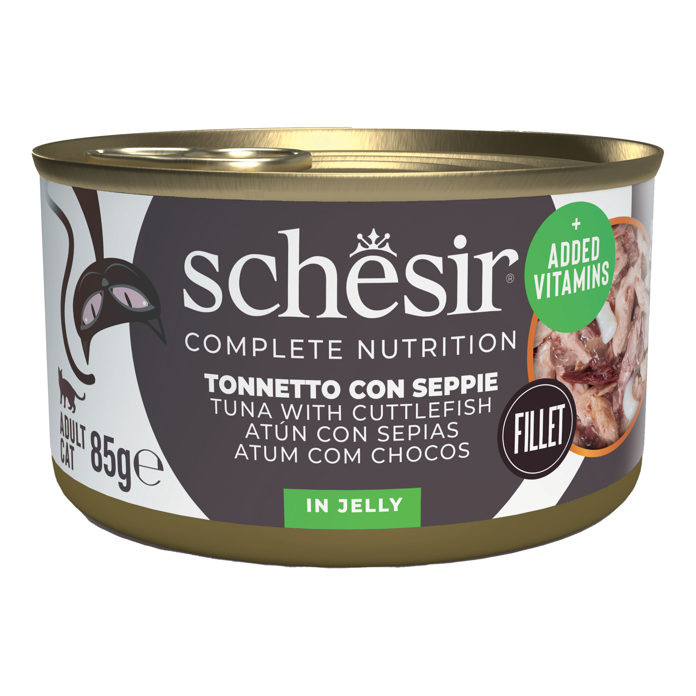 Schesir cat tonnetto con seppie 85 g