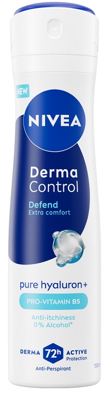 Nivea deodorante derma control defend 72 ore spray 150 ml