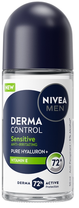 Nivea men deodorante derma control sensitive 72 ore roll-on 50 ml