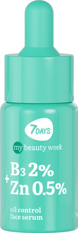 7days siero viso seboregolatore b3 2% + zn 0,5% 20 ml