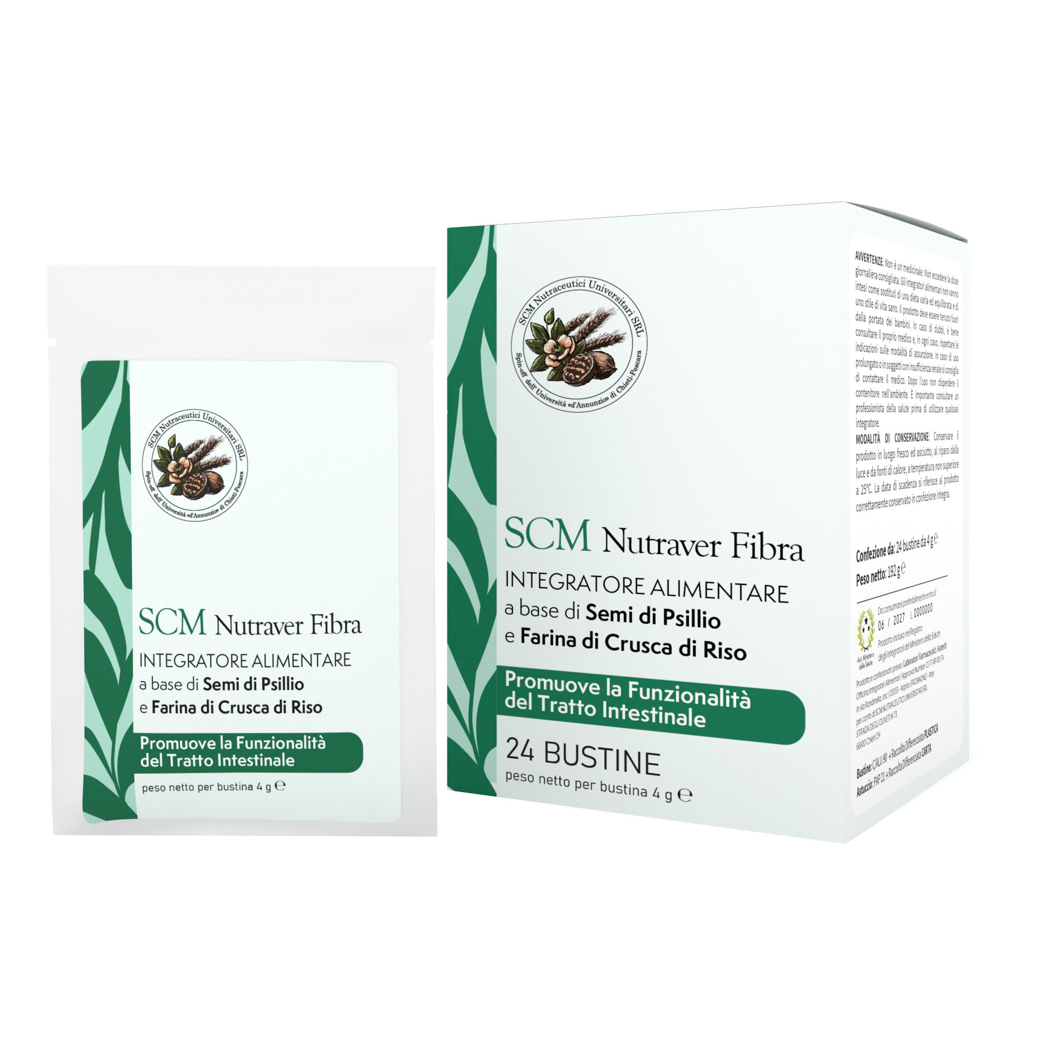 Scm nutraver fibra 24 bustine
