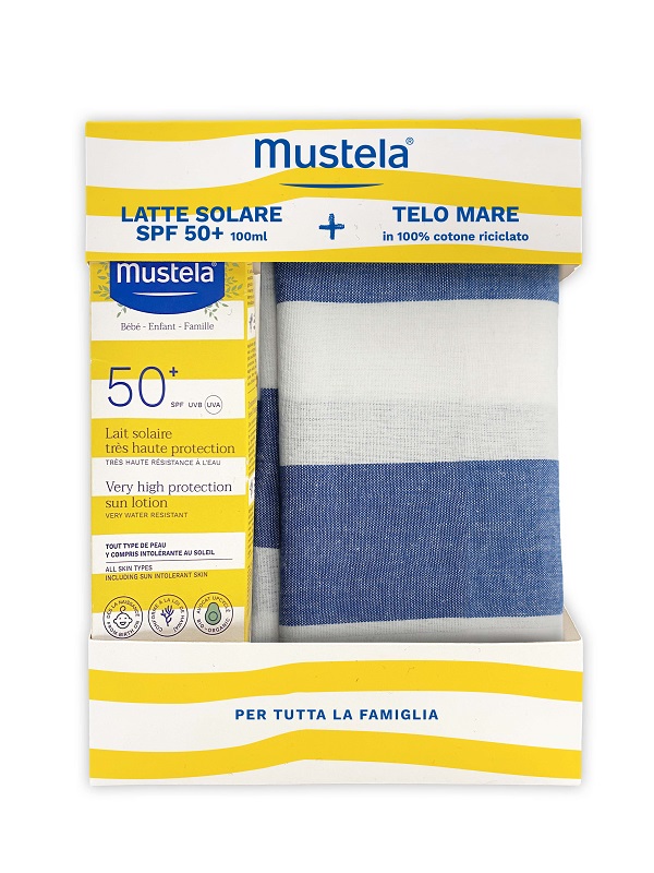 Mustela latte solare 100 ml + telo mare