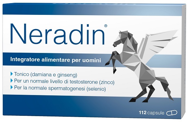 Neradin® [112]: Complesso Di Micronutrienti Specifico Per L’Uomo – Con Damiana, Estratto Di Ginseng Rosso E Un Utile Complesso Nutrizionale 4-In-1 A Base Di Zinco, Selenio, Magnesio E Acido Foli