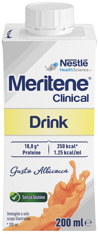 Meritene clinical albicocca 200 ml