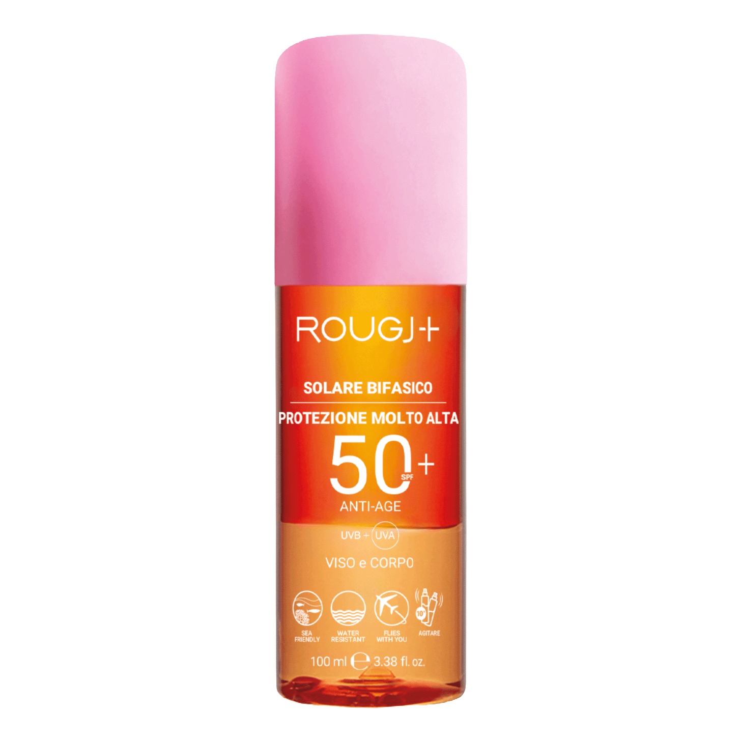 Rougj solare bifasico 50+ anti-age 100 ml