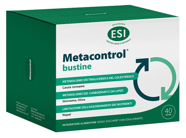 ESI Metacontrol Integratore Alimentare Colesterolo 40 Bustine