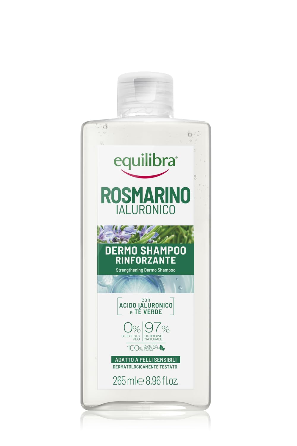 Equilibra Rosmarino Ialuronico Dermo Shampoo 300 Ml