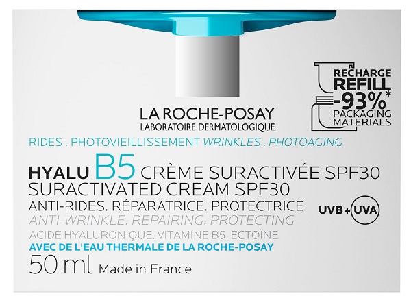 La Roche Posay Hyalu B5 Crema Spf30 50 Ml Ricarica
