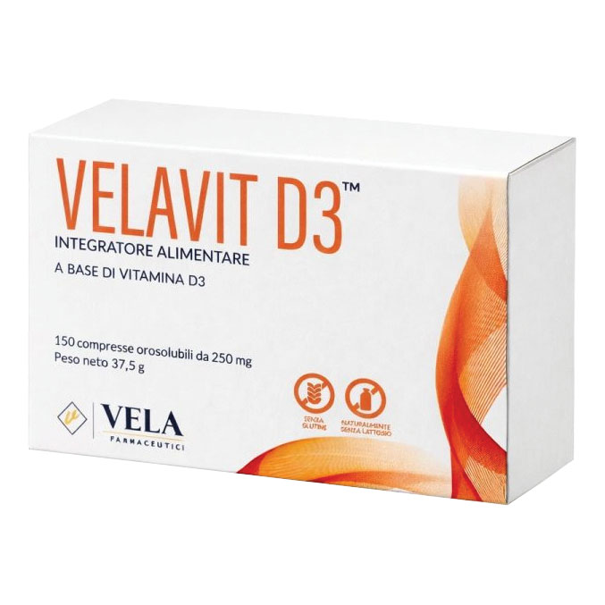 Velavit d3 150 compresse orosolubili 250 mg