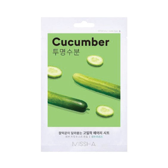 Missha airy fit sheet mask cucumber 19 g