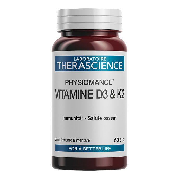 Physiomance vitamine d3 &amp; k2 60 perle