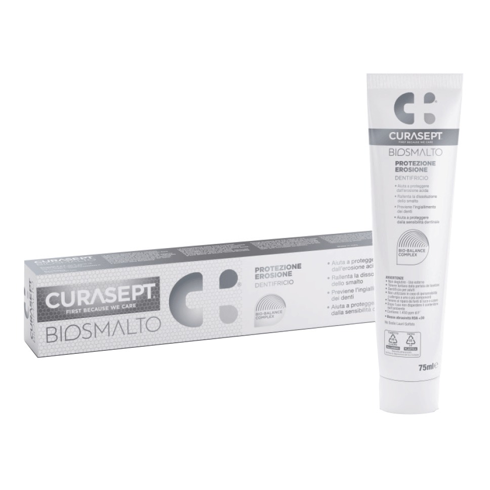 Curasept biosmalto protezione erosione dentifricio 75 ml
