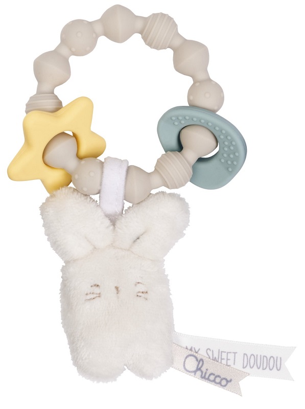 Chicco gioco my sweet doudou bunny soft ring