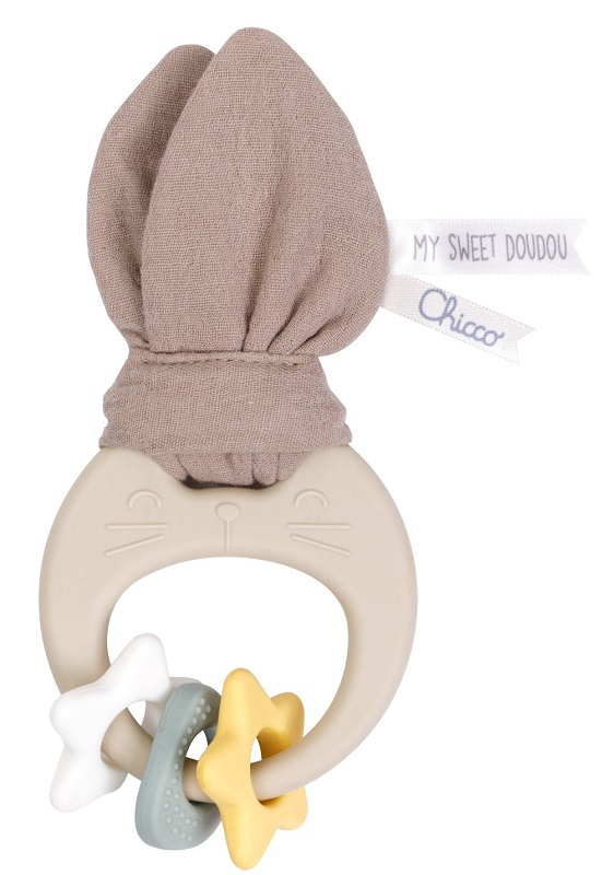 Chicco gioco my sweet doudou bunny soft teether