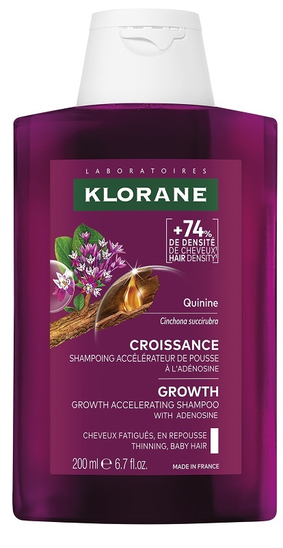 Klorane shampoo chinina crescita 200 ml
