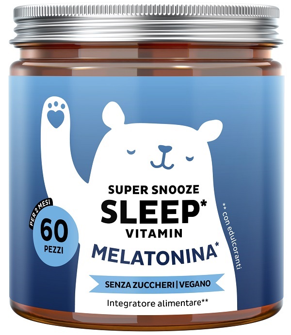 Bears With Benefits Super Snooze Sleep Vitamin 60 Gommose
