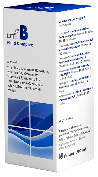 Oti b fluid complex 200 ml senza glutine