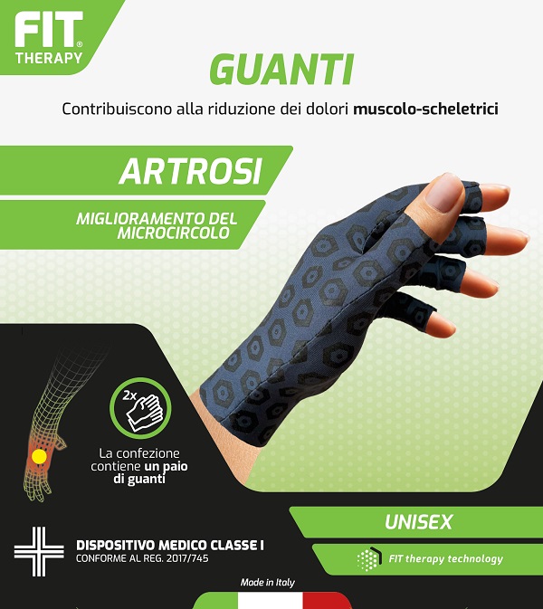 Guanti fit therapy pantone 432 s