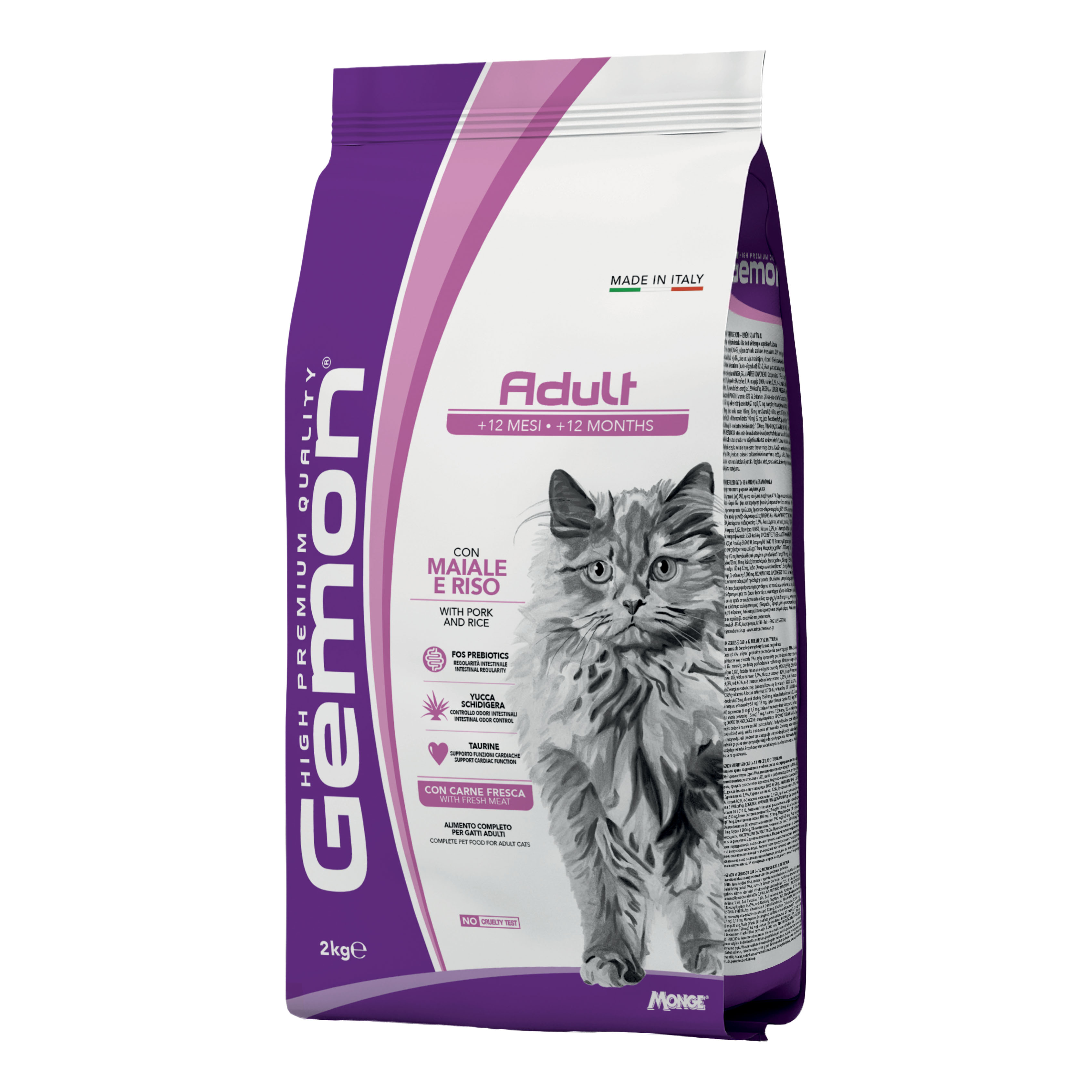 Gemon adult maiale riso 2 kg