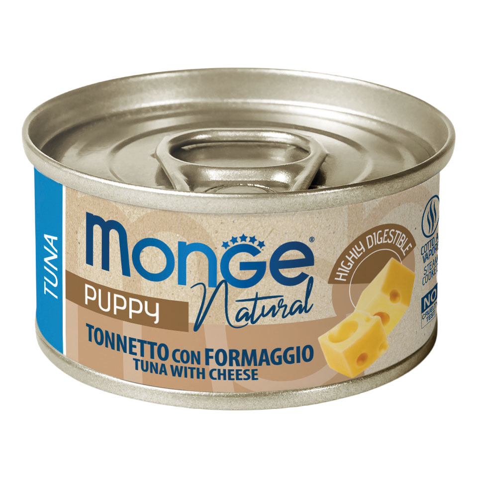 Monge natural puppy dog tonno formaggio 95 g