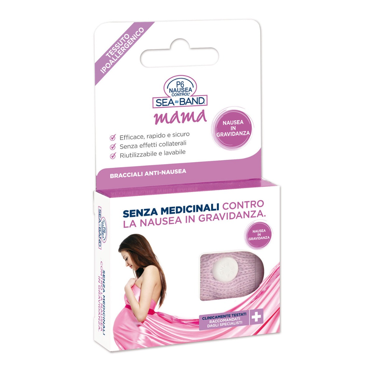 P6 Nausea Control Sea-Band Mama 24 Caramelle