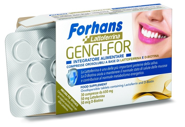 Forhans Gengi-For 30 Compresse Orosolubili