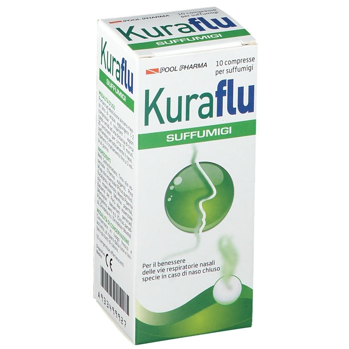 Kuraflu Suffumigi 10 Compresse Effervescenti