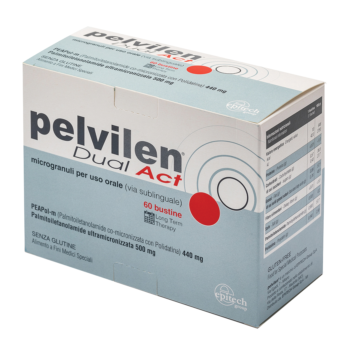 Pelvilen Dual Act Integratore Antinfiammatorio Area Pelvica 60 Bustine